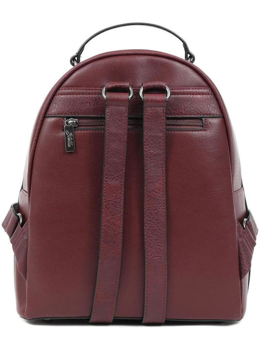 Damentasche Rucksack Burgundisch