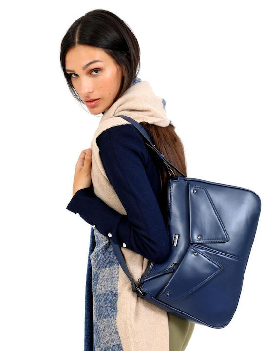 Doca Damen Tasche Schulter Lila