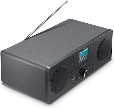 HAMA DR1560CBT Radio de masă Cu alimentare la rețea DAB+ cu Bluetooth și USB Negru