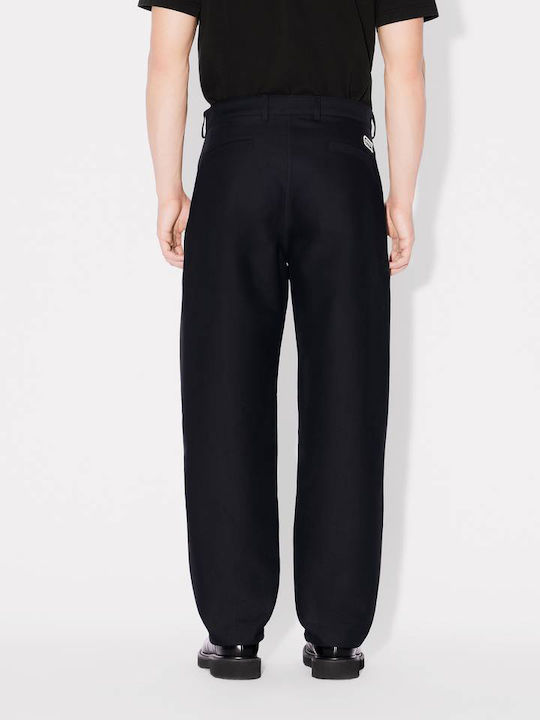 Kenzo Pantaloni pentru bărbați cu Croială Tapered Negru