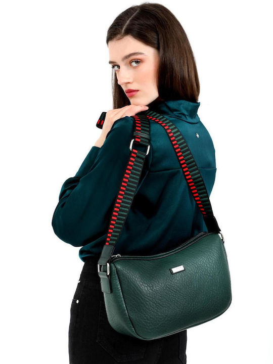 Doca Damen Tasche Schulter Grün