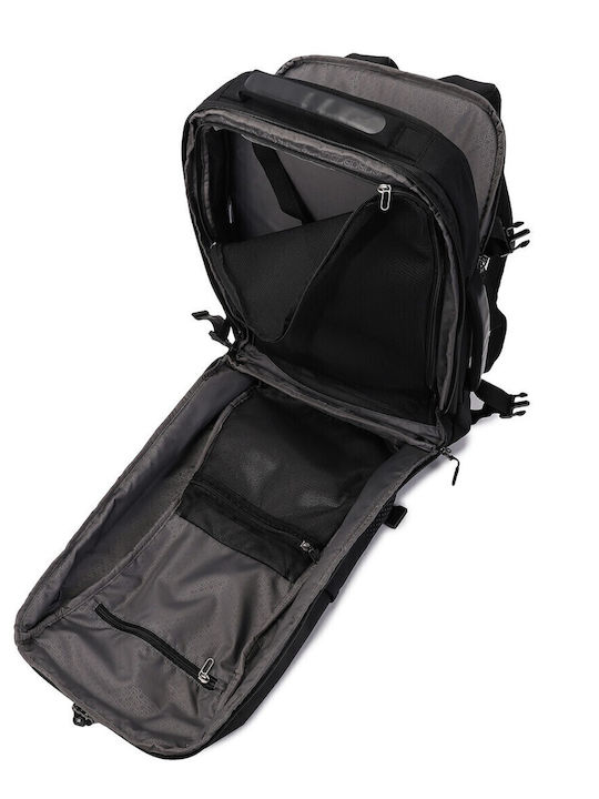 Hedgren Backpack Αδιάβροχο 38lt Μαύρο