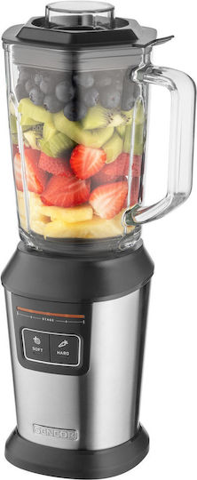 Sencor Blender for Smoothies with Glass Jug 0.9lt 800W Inox