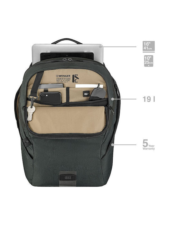 Wenger Backpack 19lt Γκρι