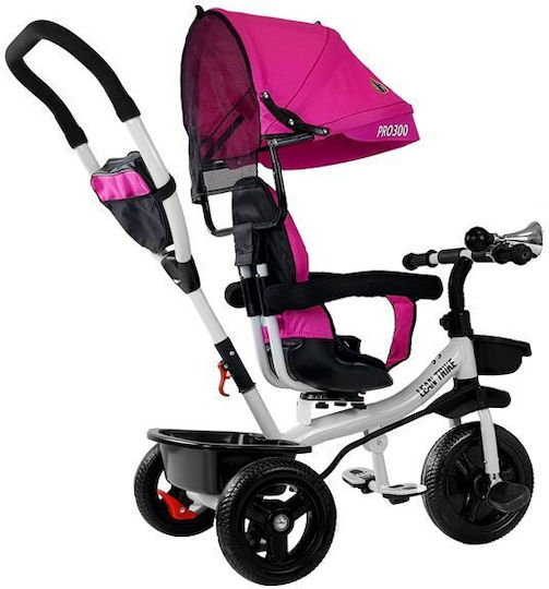 Lean Toys Sport με Χειρολαβή Γονέα Ροζ