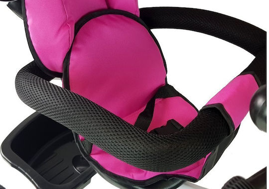 Lean Toys Sport με Χειρολαβή Γονέα Ροζ