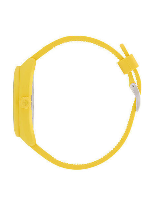 adidas Project Three Men's Watch 42mm Battery with Yellow Rubber Strap