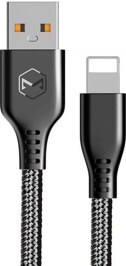Xmart USB-A to Lightning Cable Μαύρο 1.2m
