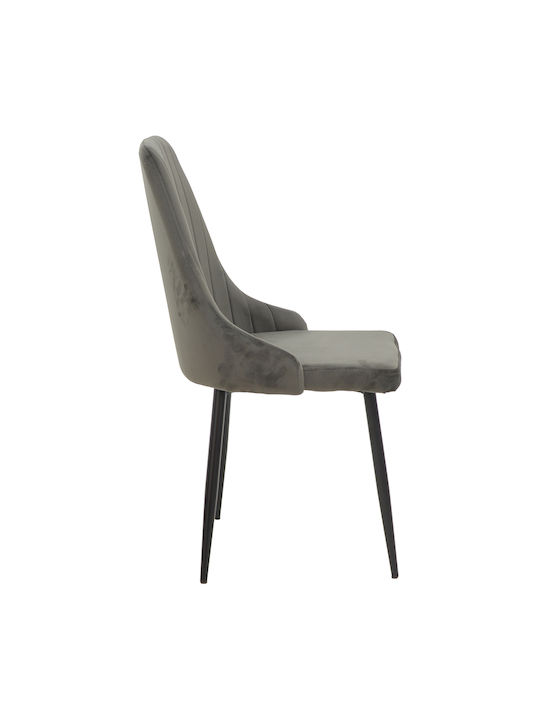 Azori Stühle Speisesaal Anthracite 1Stück 49x55x85cm