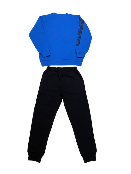 Frenzy Kids Sweatpants Set Royal Blue, Black