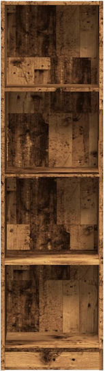 Bibliothek Braun 40x24x143cm