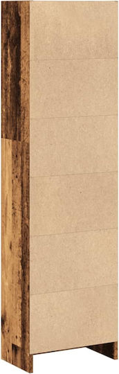 Bibliothek Braun 40x24x143cm