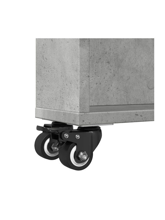 Bibliothek Grau 48x13x68cm