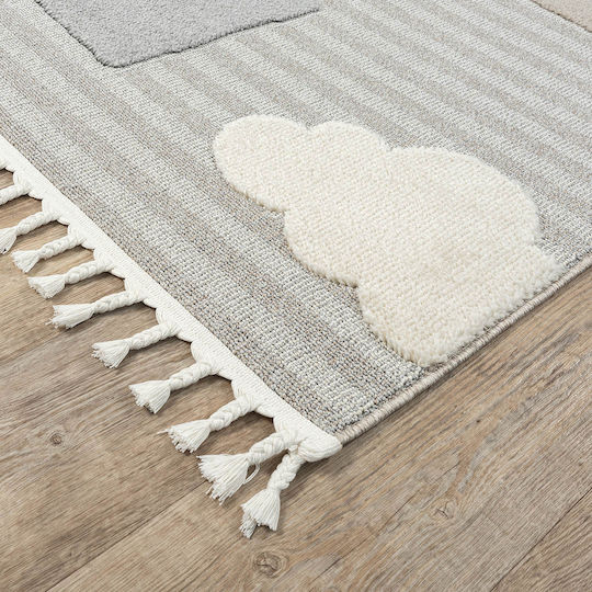Newplan Bubbles 960 Детско килимче Сив 160x230см