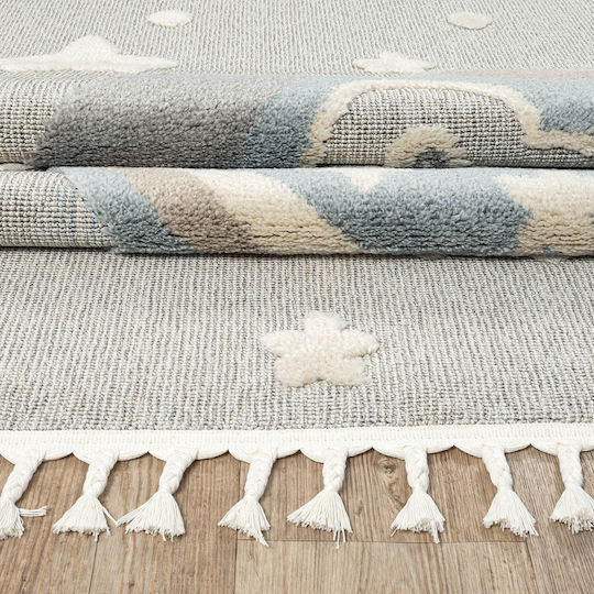 Newplan Bubbles 110 Kinder Teppich Gray 160x230cm