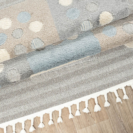 Newplan Bubbles 960 Παιδικό Χαλί Γκρι 160x230cm