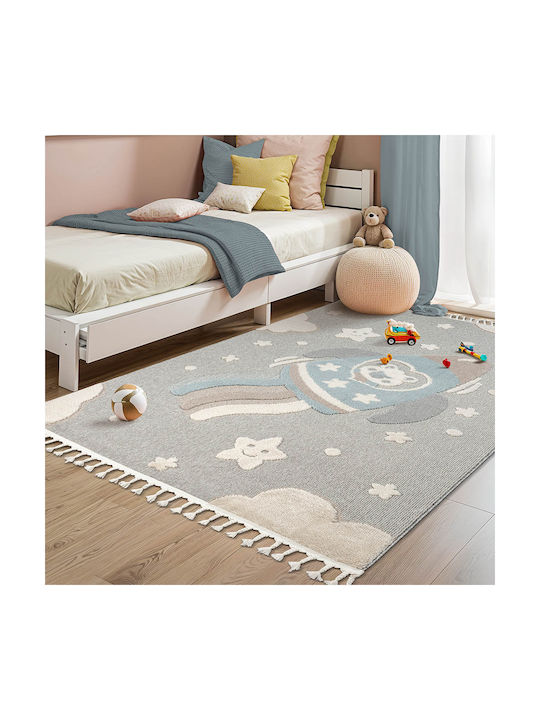 Newplan Παιδικό Χαλί Γκρι 125x185cm