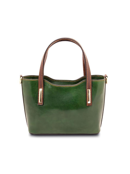 Tuscany Leather Din piele Geantă de damă De umăr Verde