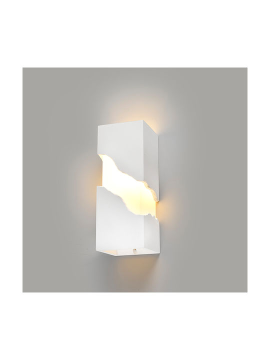 Aca Lamp Wall with Socket E14 Gray 120cm