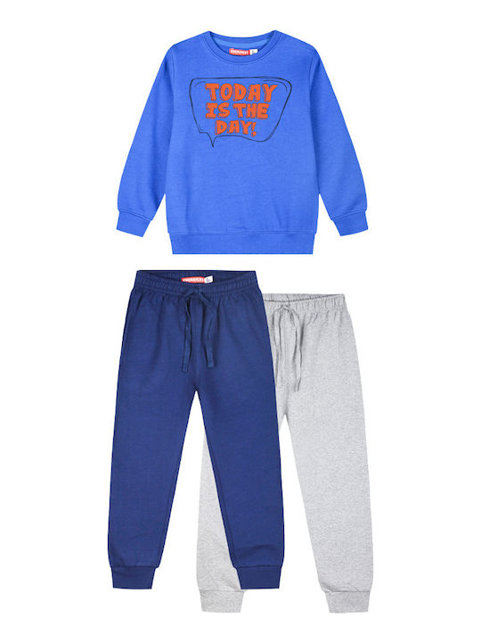 Energiers Kinder Sweatpants Set - Jogginganzug Melange 3Stück