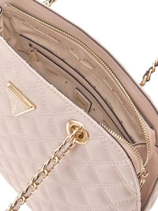 Guess Giully Women's Bag Shoulder Beige