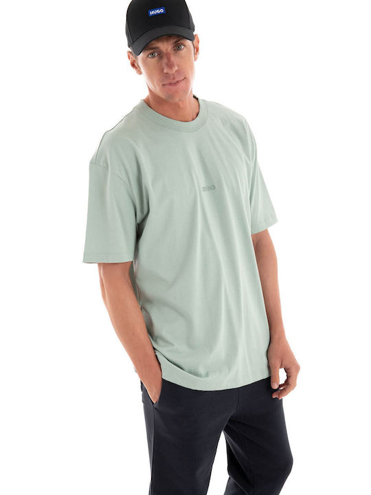 Hugo Boss T-shirt Bărbătesc cu Mânecă Scurtă Pale Green