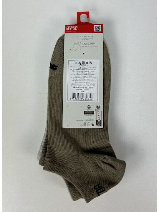 PUMA Sportsocken Mehrfarbig 3 Paare
