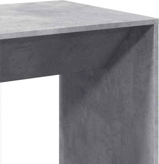 Бар Масa Дървена Сива 51x50x103.5см