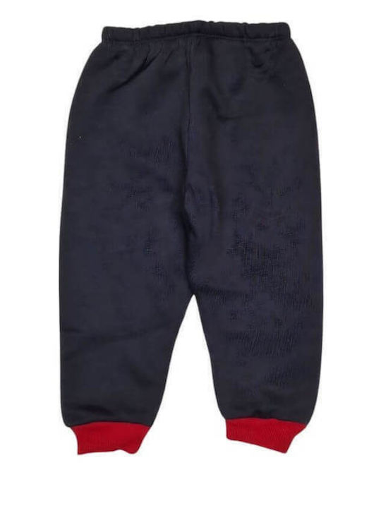 Kids Sweatpants Set Red 2pcs