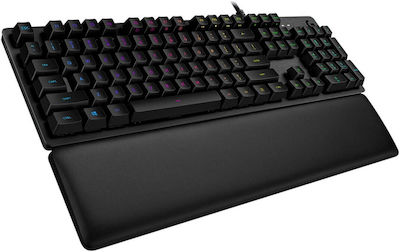 Logitech G513 Gaming Tastatură Mecanică cu GX Brown switch-uri și iluminare RGB (Franceză)