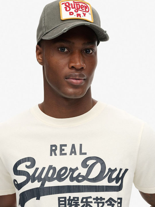 Superdry D1 Ovin Men's Blouse Ecru