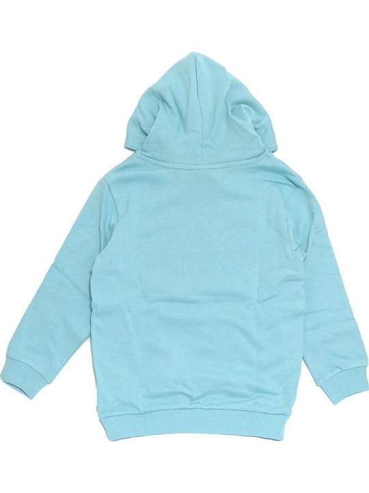 Kinder-Sweatshirt mit Kapuze und Taschen Blue