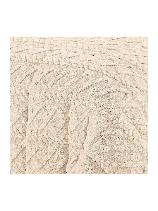 Melinen Κουβερτοπάπλωμα με Γέμιση Hollowfiber Μονό 160x220εκ. Ecru 750 GSM