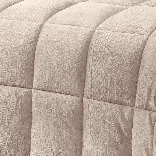 Melinen Κουβερτοπάπλωμα Μονό 160x220εκ. Beige Melinen Κουβερτοπάπλωμα Μονό 160x220εκ. Beige