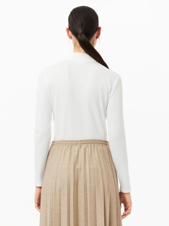 Women's Polo Blouse White