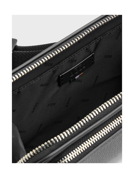 Leather Men's Bag Shoulder / Crossbody Black