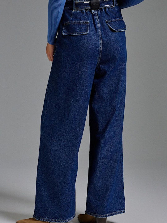 Regina Women's Jean Trousers in Regular Fit Blue Denim