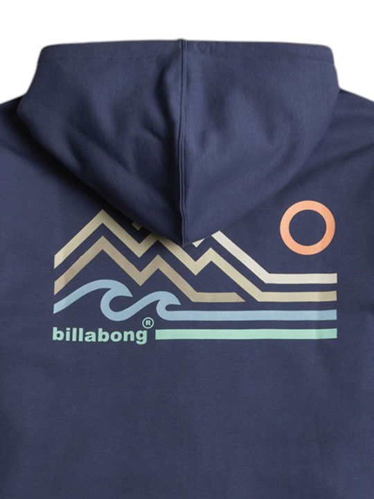 Billabong Men's Sweatshirt Jacket Wry Blue