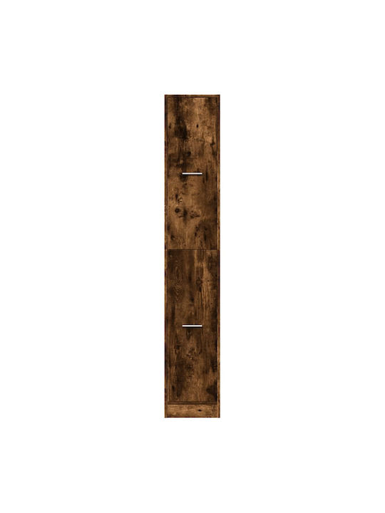 Bodenstehender Schrank Coffee 30x41x174.5cm