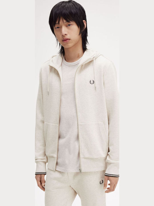 Sweatshirt with Hood Porridge Marl