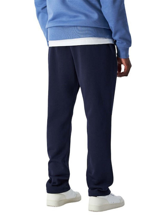 Champion Straight Hem Pants Men's Sweatpants Navy Blue