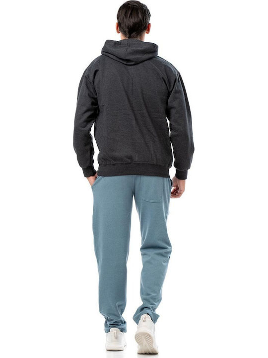 Sweatpants without Elastic Light Blue