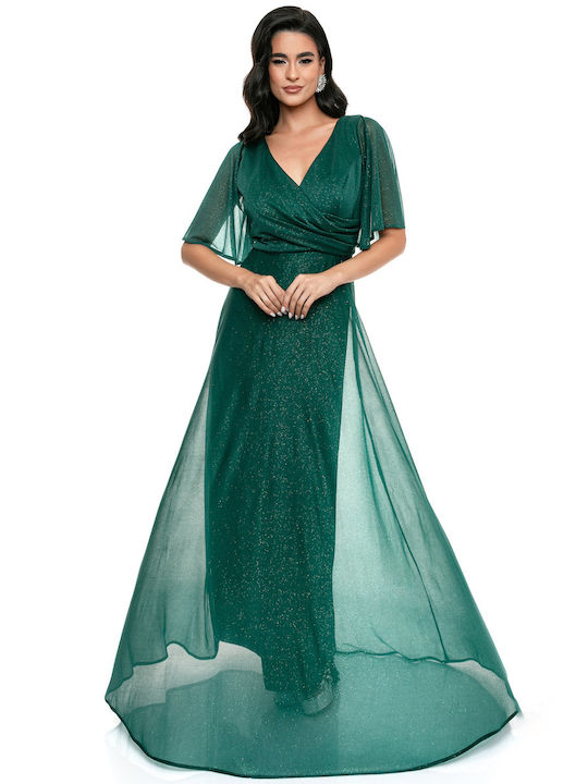 RichgirlBoudoir Summer Maxi Evening Dress Green