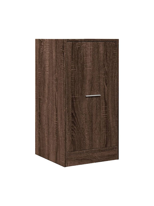 Vidaxl General Purpose Drawer Unit Brown Oak 40x41x77.5cm Engineered Wood 1 Piece Brown