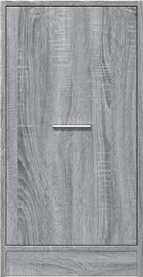 Vidaxl Συρταριέρα Γενικής Χρήσης Γκρι Sonoma 40x41x77,5cm Επεξ Ξύλο 1 Τεμ Γκρι