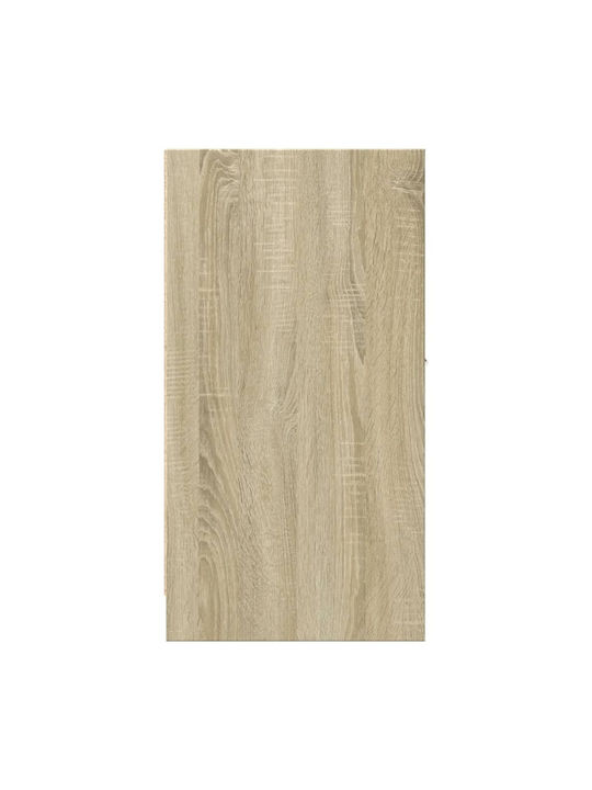 Vidaxl General Purpose Drawer Sonoma Oak 40x41x77.5cm Chipboard 1 Piece Brown