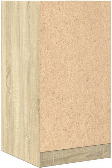 Vidaxl Многофункционално чекмедже Sonoma Oak 40x41x77.5см ПДЧ 1 брой Кафяво