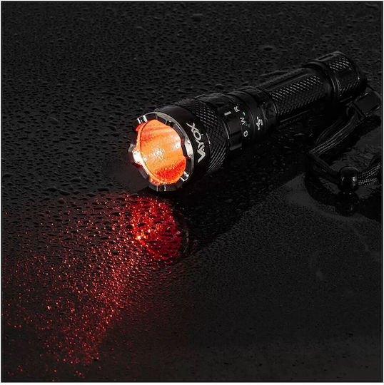Тактическо фенерче 3-цвята 15w 1500lm Vayox Va0099