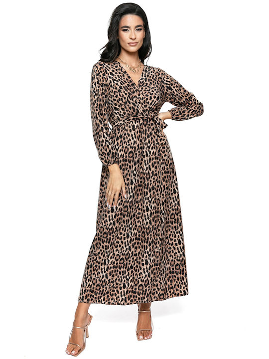 RichgirlBoudoir Rochii de vară pentru femei Maxi Rochie Animal Print