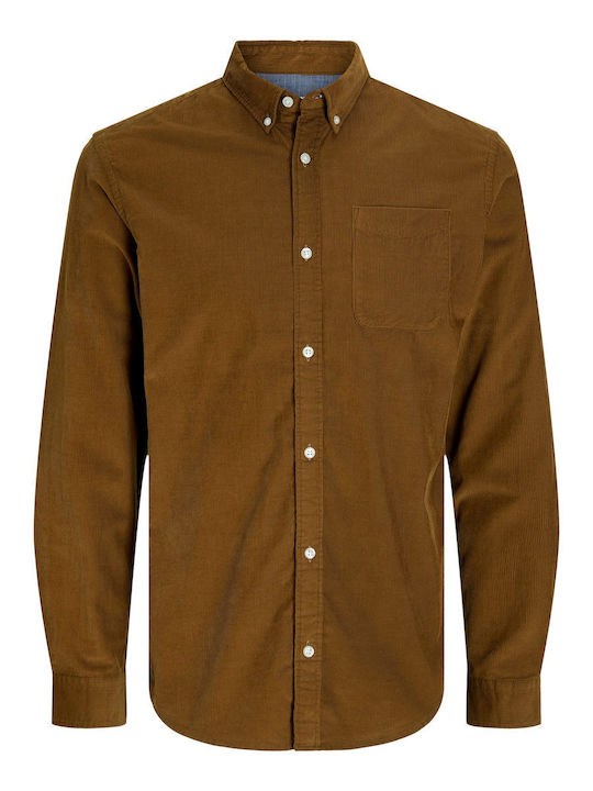 Long-sleeved Corduroy Shirt Monks Robe